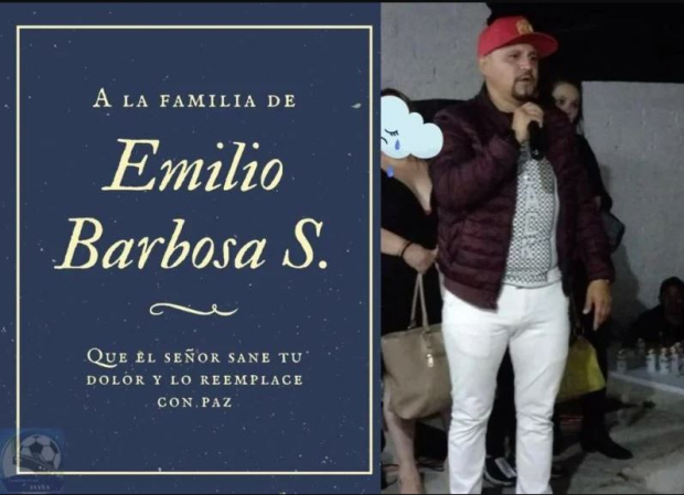 Despiden en redes sociales al cantante Javier Emilio Barbosa