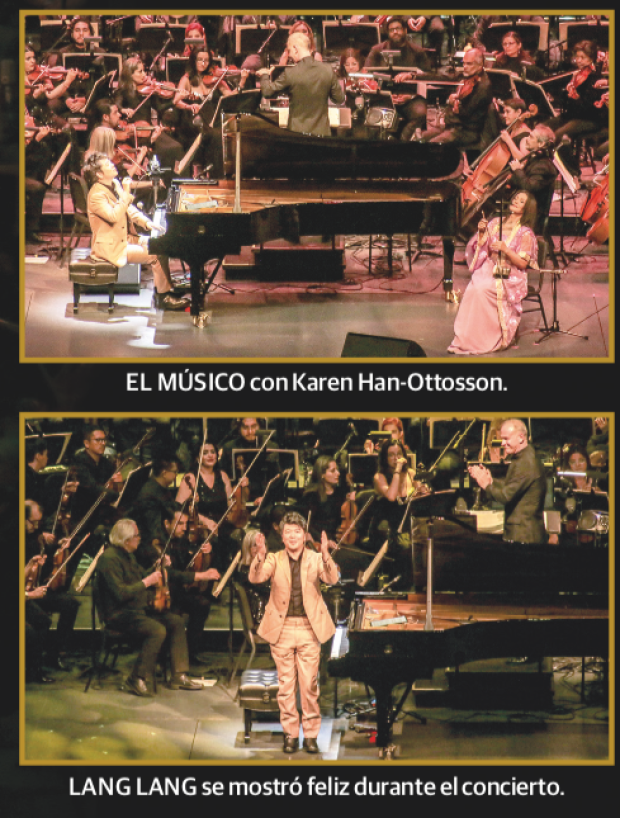 El pianista, ayer en el Coloso de Reforma.