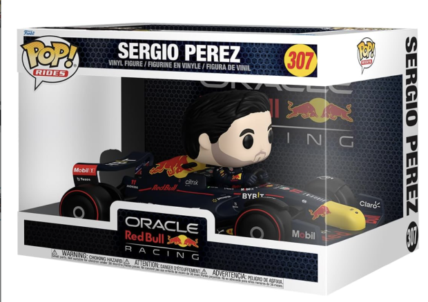 Funko Pop! Checo Pérez con monoplaza, Red Bull Racing