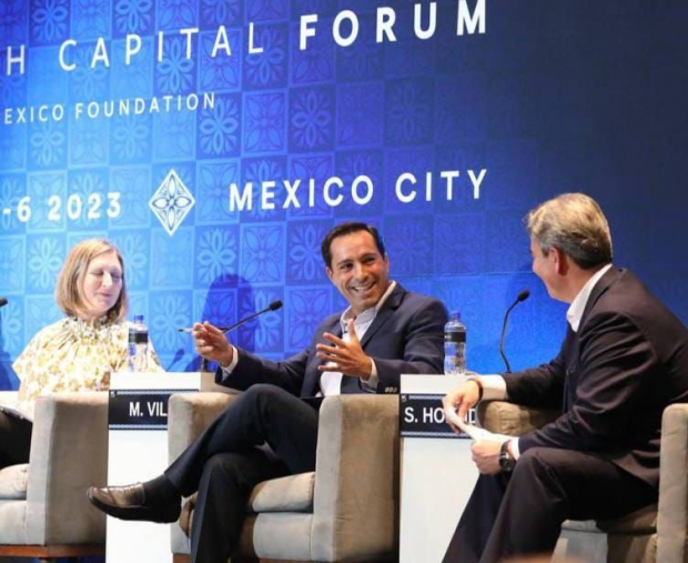 Gobernador Mauricio Vila Dosal promueve las ventajas competitivas de Yucatán en el Foro Capital Norte