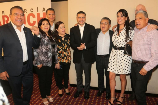 Líderes y representantes sindicales muestran su apoyo a Omar García Harfuch