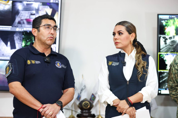 La gobernadora de Guerrero, Evelyn Salgado, dio seguimiento a la evolución de la Tormenta Tropical “Max”