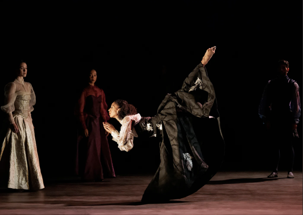 Escena de la coreografía de Michelle Manzanares.