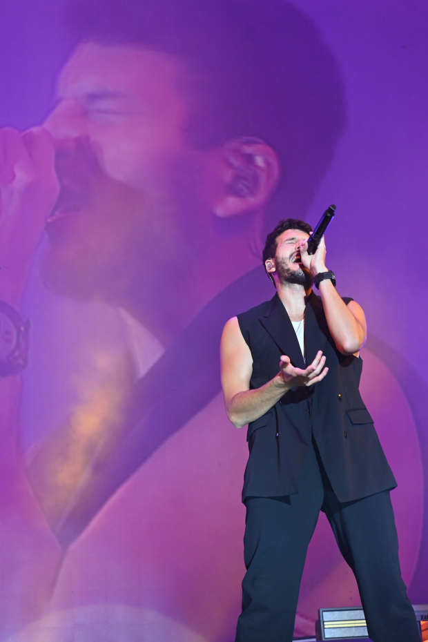 Sebastián Yatra cantó varios de sus éxitos.