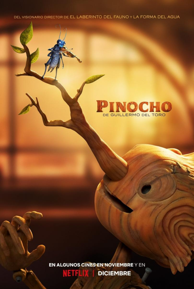 Pinocho, cinta de Guillermo del Toro.