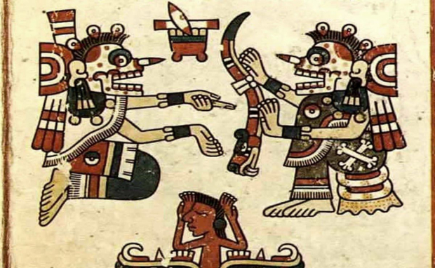 Día de Muertos en la época prehispánica.