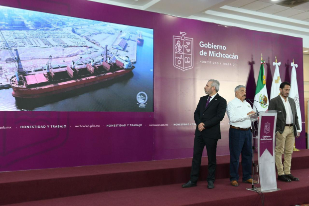 El puerto de Lázaro Cárdenas se fortalece como un recinto de los más destacados para el movimiento de carga de México y América del Norte