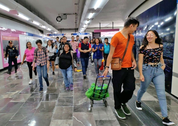 Línea 1 del Metro de la Ciudad de México.