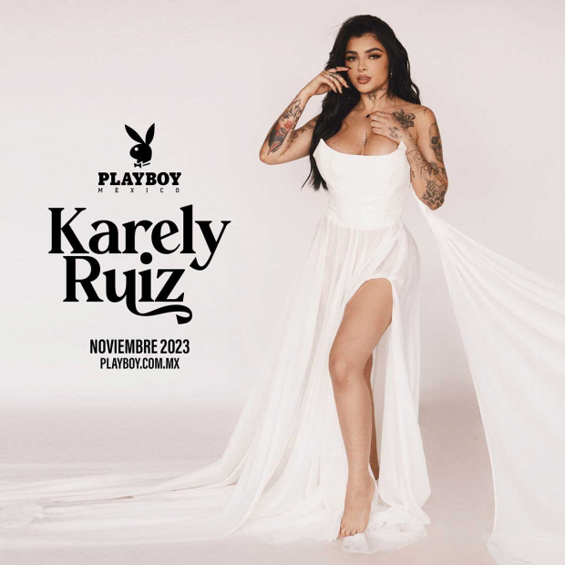 Karely Ruiz en la revista Playboy