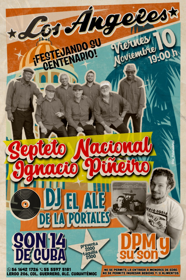 Septeto Nacional de Ignacio Piñeiro en México. Baile.