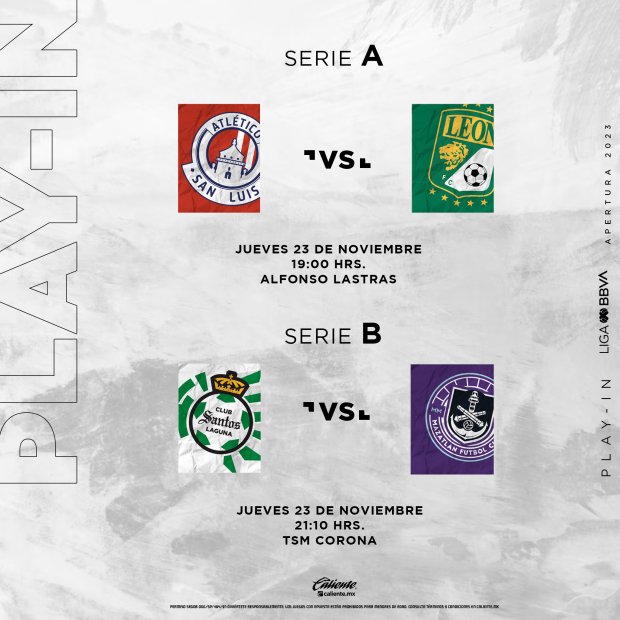 La Liga MX reveló los días y los horarios oficiales para los duelos del Play-In del Torneo Apertura 2023