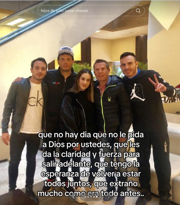 Nicole Chávez tiene buenos deseos para sus hermanos