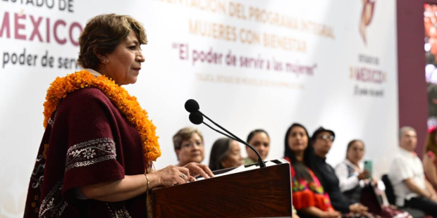 La gobernadora Delfina Gómez Álvarez dio inicio al programa integral “Mujeres con Bienestar”, el cual llegará en una primera etapa a más de 400 mil mexiquenses.