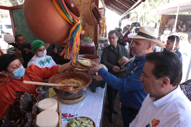 Ramírez Bedolla manifestó que la fusión de la cocina tradicional michoacana, es reconocida a nivel internacional