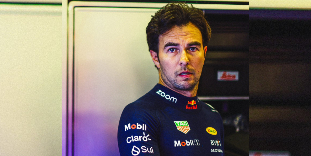 Checo Pérez se alista para su cuarta campaña de F1 con Red Bull.