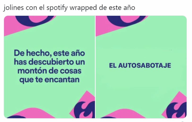 Memes del Spotify Wrapped 2023