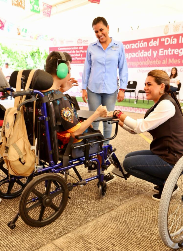 Prioridad del gobierno de Evelyn Salgado la atención a las personas con discapacidad: Liz Salgado