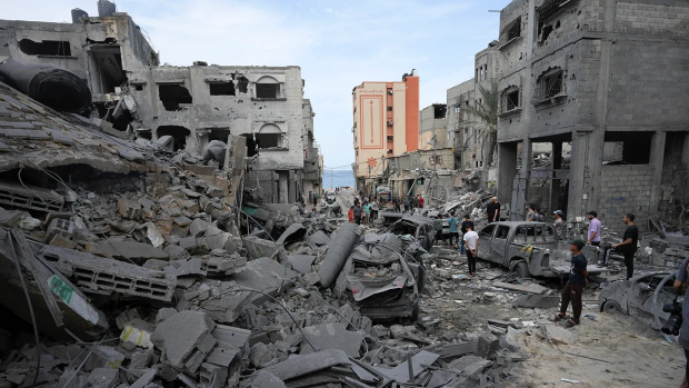 La destrucción civil en la Franja de Gaza es inconmensurable.