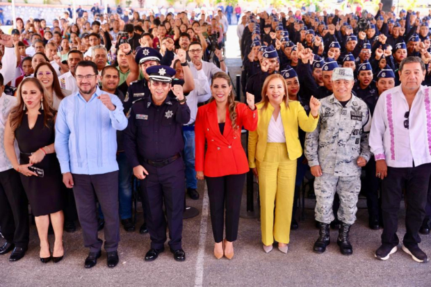 Compromiso y trabajo para hacer de la Policía, instituciones ejemplares en la transformación de Guerrero: Evelyn Salgado