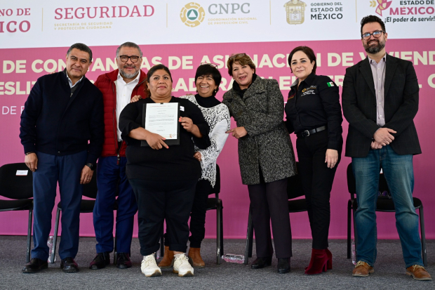 Delfina Gómez reconoce el trabajo coordinado de los tres órdenes de gobierno