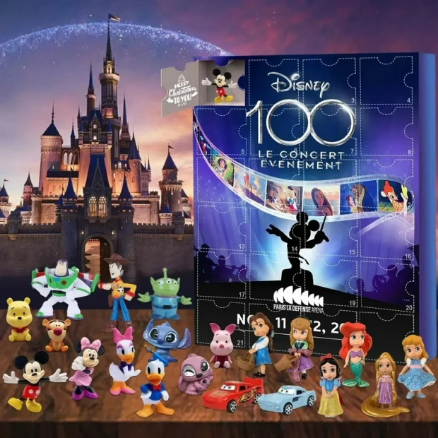 Este es el calendario de Adviento de Disney original