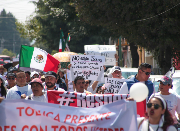 En octubre hubo múltiples manifestaciones del PJF contra la extinción de fideicomisos.