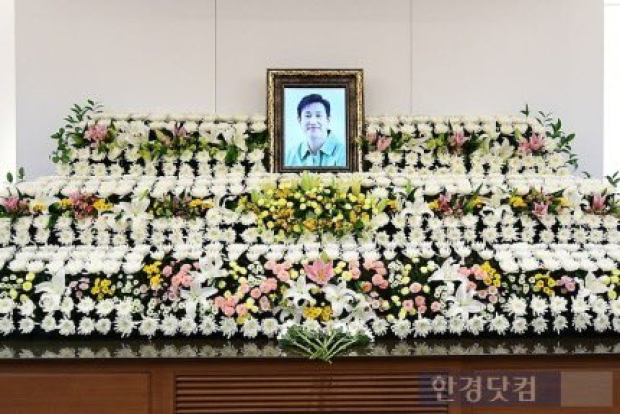 Así lució el funeral del actor Lee Sun Kyun.