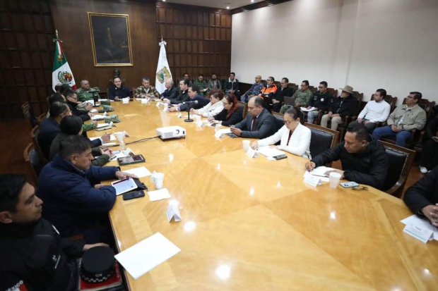Manolo Jiménez Salinas encabezó la mesa de Coordinación Estatal para la Construcción de Paz