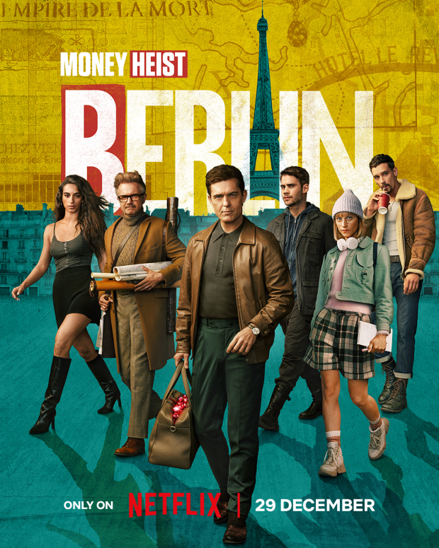 La serie de "La Casa de Papel: Berlín" llegó al catálogo de Netflix este 29 de diciembre.