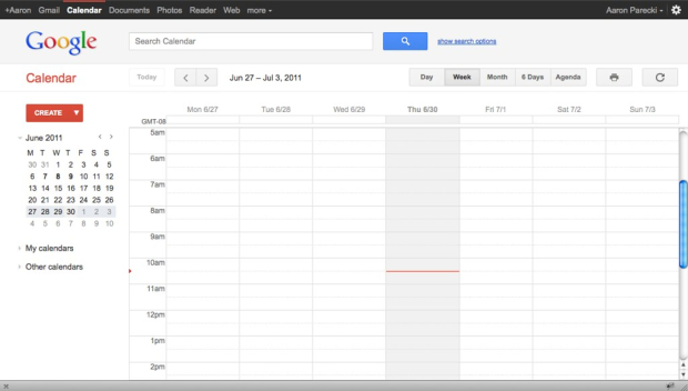 Google Calendar es una herramienta útil para manejar hábitos y actividades diarias.