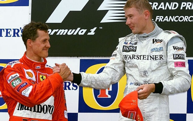 Mika Häkkinen y su rivalidad con Michael Schumacher