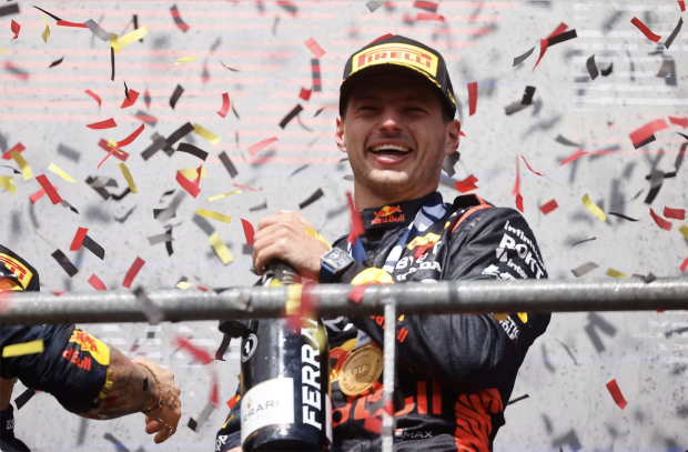 Max Verstappen en el Gran Premio de Bélgica