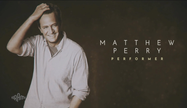 Homenaje a Matthew Perry en los Premios Emmy 2024.