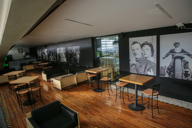 La cafetería 8 ½ es una de las más frecuentadas en la Cineteca Nacional.