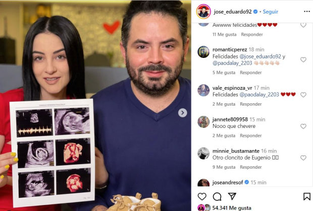 José Eduardo Derbez anuncia que será papá
