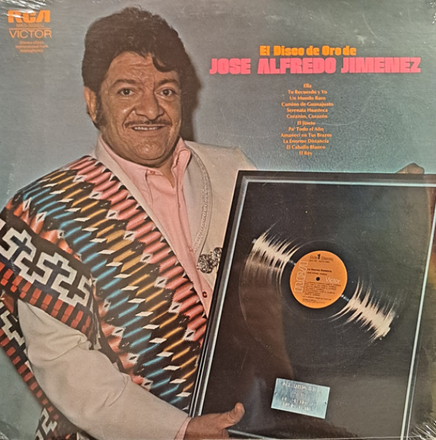 Portada "El Disco de Oro de Jose Alfredo Jiménez"