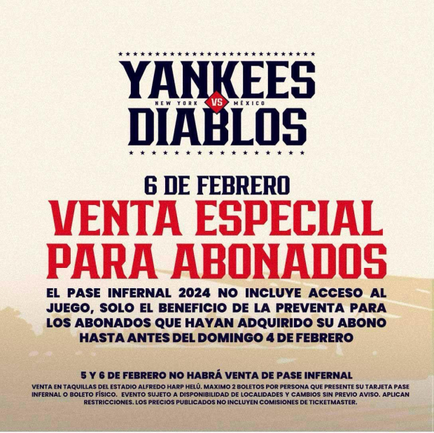 Yankees vs Diablos en la Ciudad de México