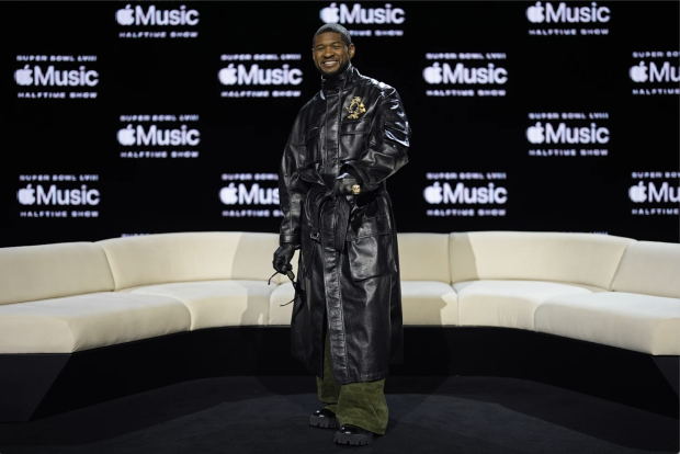 Usher se inspiró en grandes artistas para su show en el Super Bowl