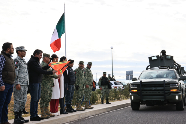 Elementos del Ejército mexicano arribaron el pasado sábado a Fresnillo, Zacatecas, para fortalecer la estrategia de paz en la entidad.