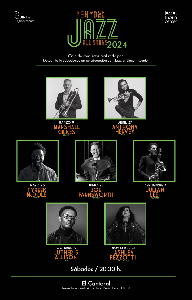New York Jazz All Stars se engalana con 7 recitales