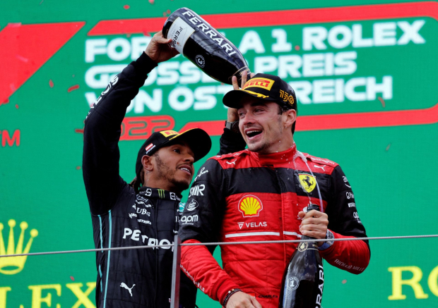 Lewis Hamilton y Charles Leclerc compartirán equipo en la temporada 2025