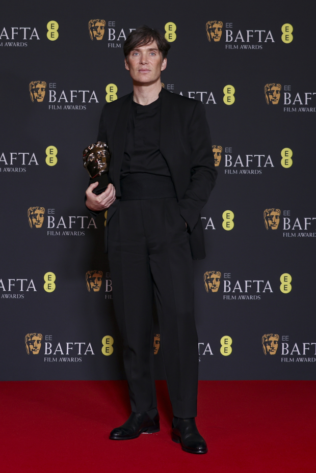 Cillian Murphy gana Mejor Actor en los Bafta 2024 por Oppenheimer