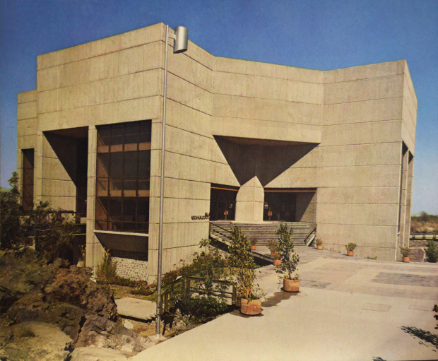 El CCU de la UNAM, un ejemplo del brutalismo tardío.
