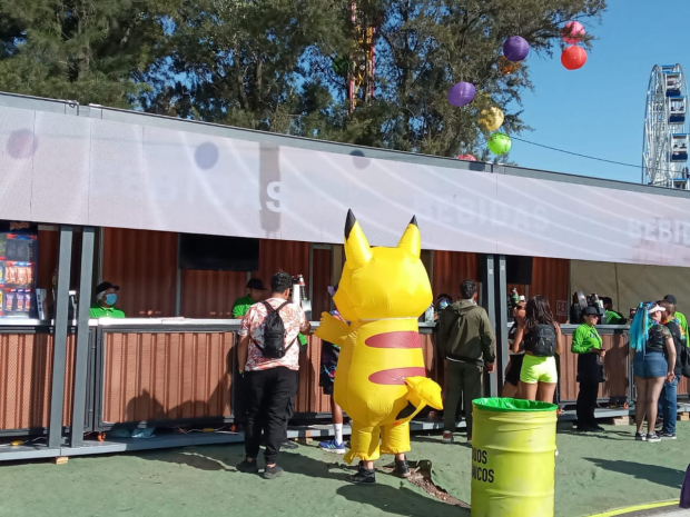 Pikachu en el EDC 2024