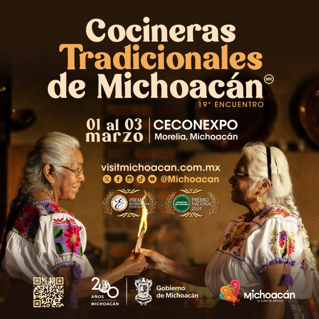 Cocineras tradicionales de Michoacán.