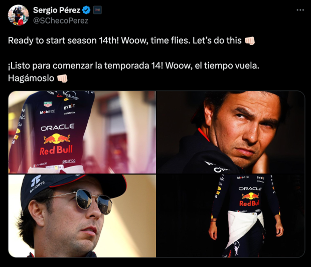 Checo Pérez está confiado en permanecer por mucho tiempo más en Red Bull.
