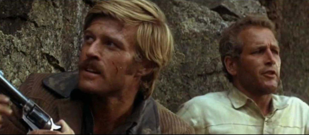 Robert Redford y Paul Newman, en un fotograma de la película “Butch Cassidy and the Sundance Kid”.