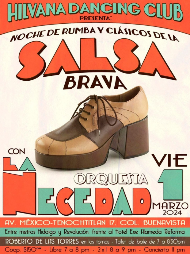 No te pierdas el evento de Salsa Brava.