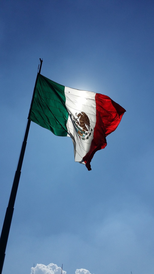 La Bandera de México es la más bonita del mundo.