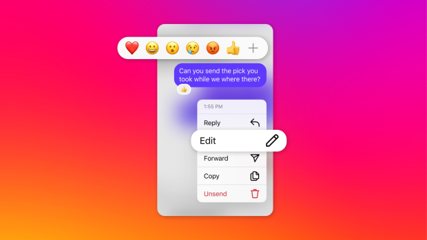 Ahora puedes editar tus mensajes en Instagram.